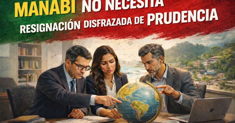 Manabí no necesita resignación disfrazada de prudencia