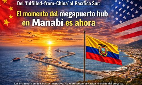 Del “fulfilled-from-China” al Pacífico Sur: el momento del megapuerto hub en Manabí es ahora